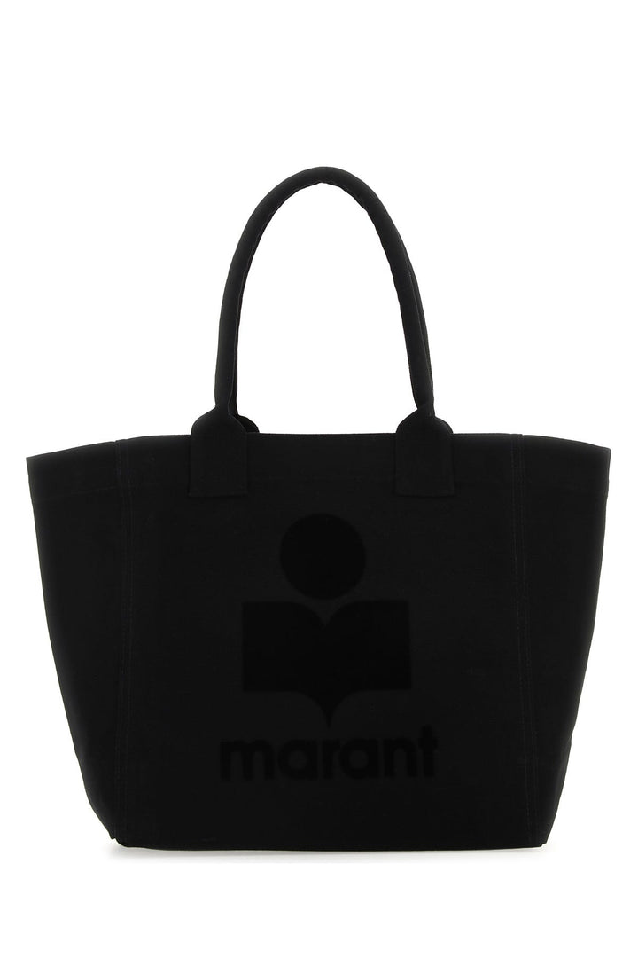 Black cotton small Yenky shopping bag