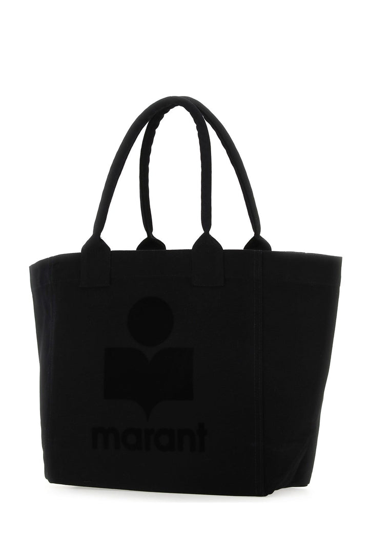 Black cotton small Yenky shopping bag