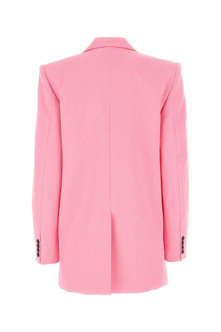 Pink wool oversize Nevim blazer