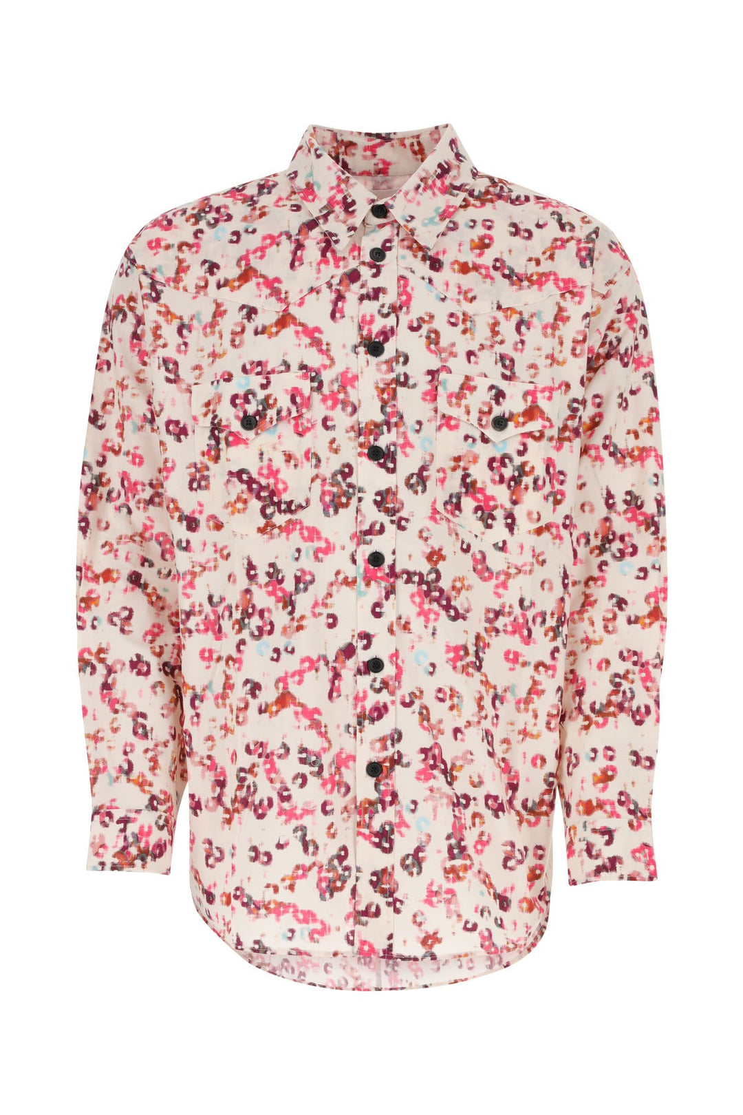 Printed cotton Badis oversize shirt