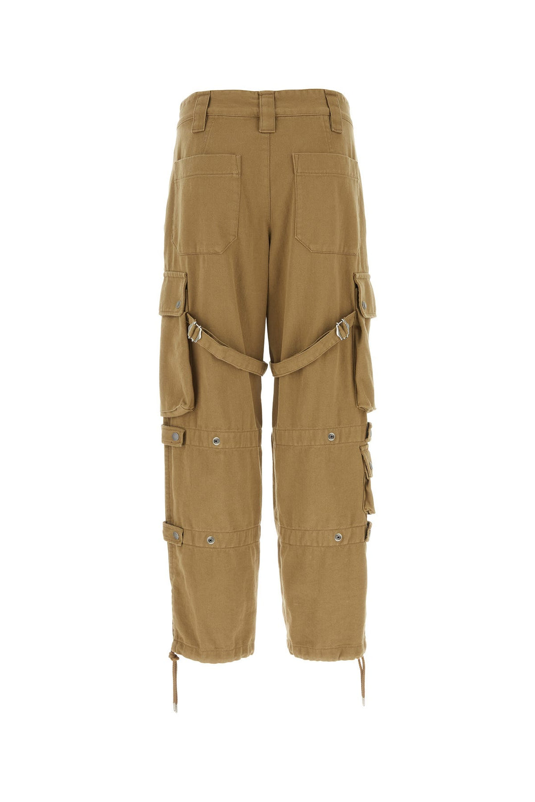 Brown cotton Eusebio cargo pant