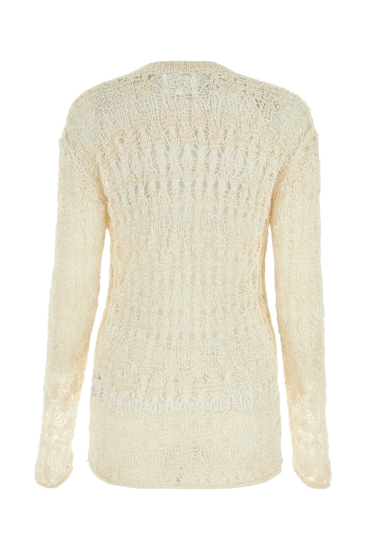 Ivory cotton blend Cooper sweater