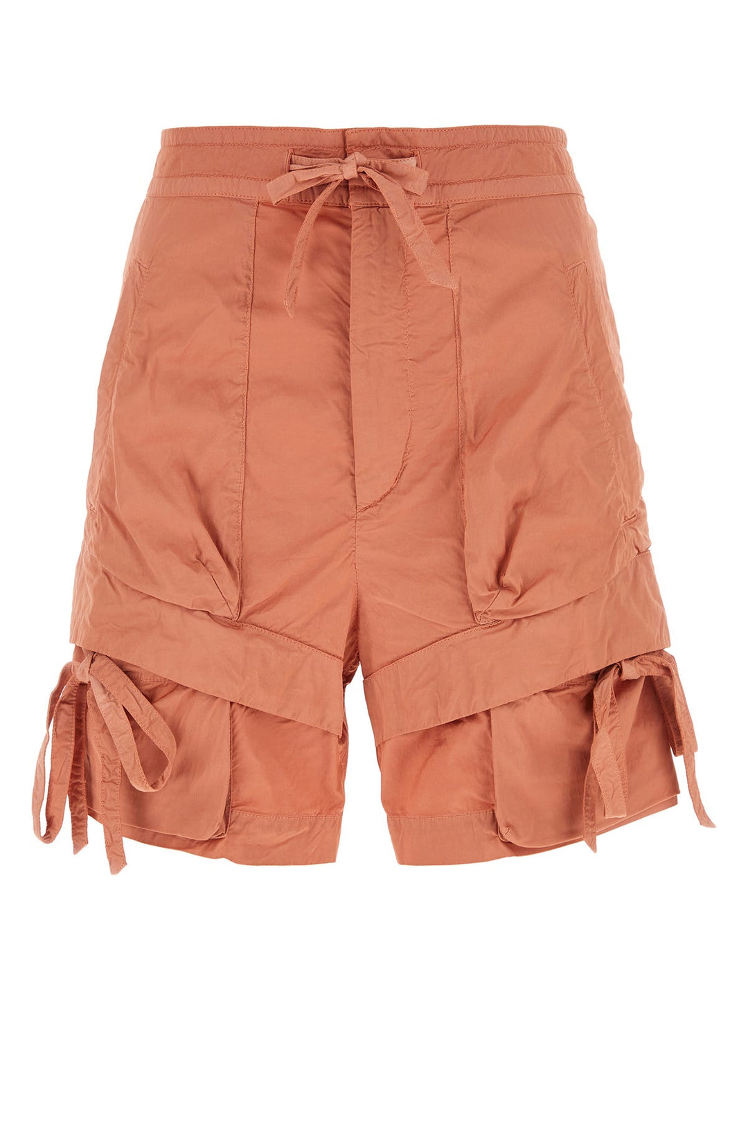 Peach viscose blend Nala shorts