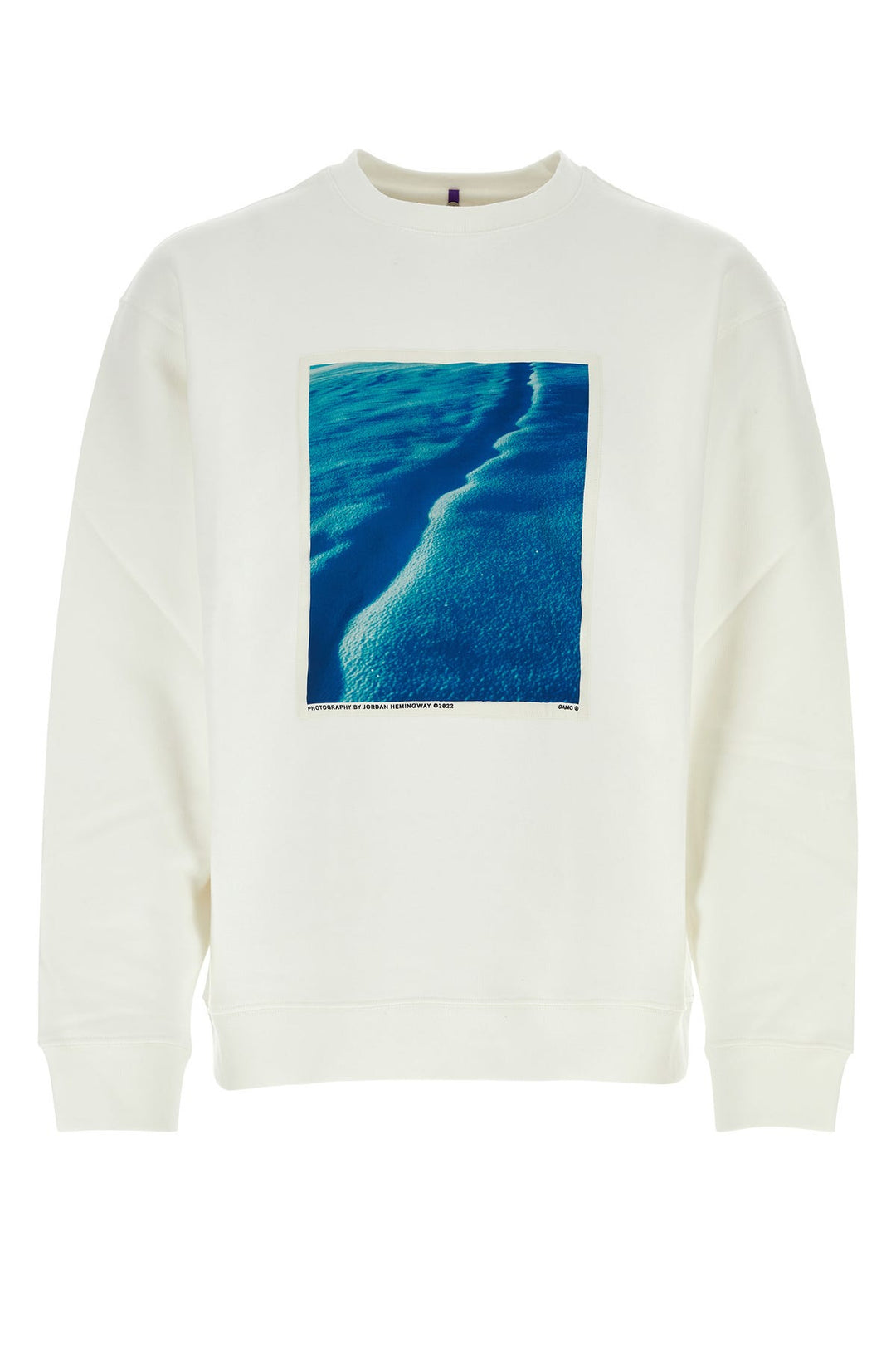 White cotton oversize Eider Falls sweatshirt