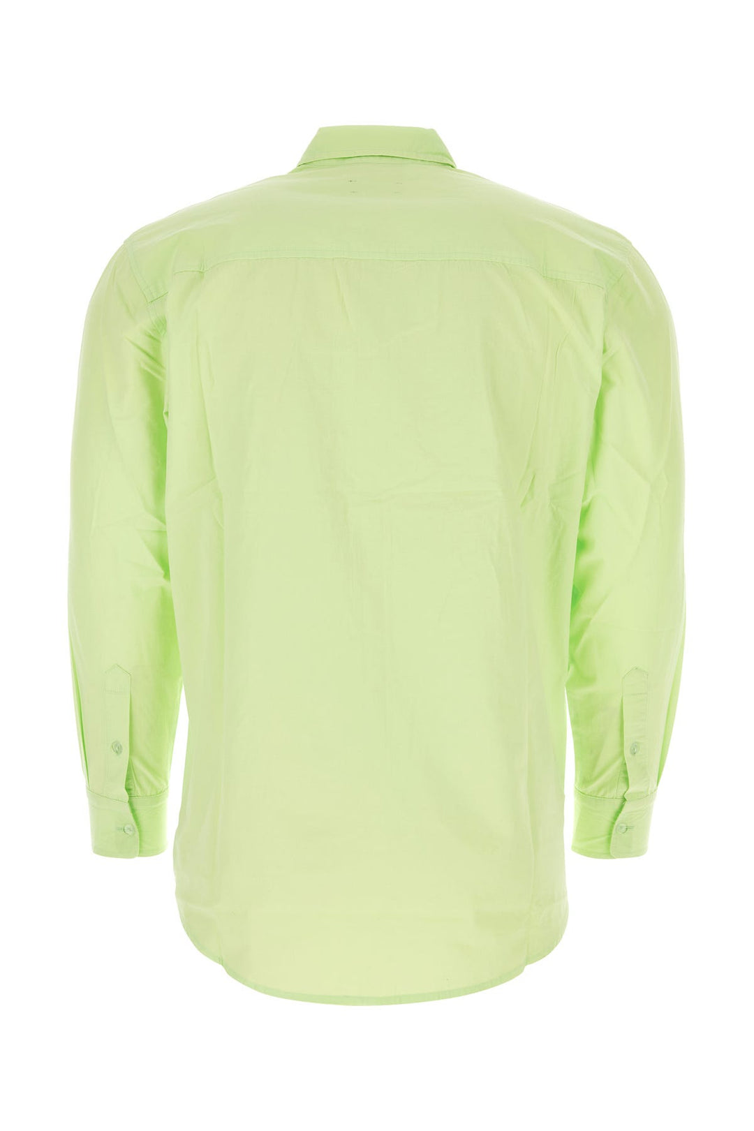 Acid green poplin Vito shirt