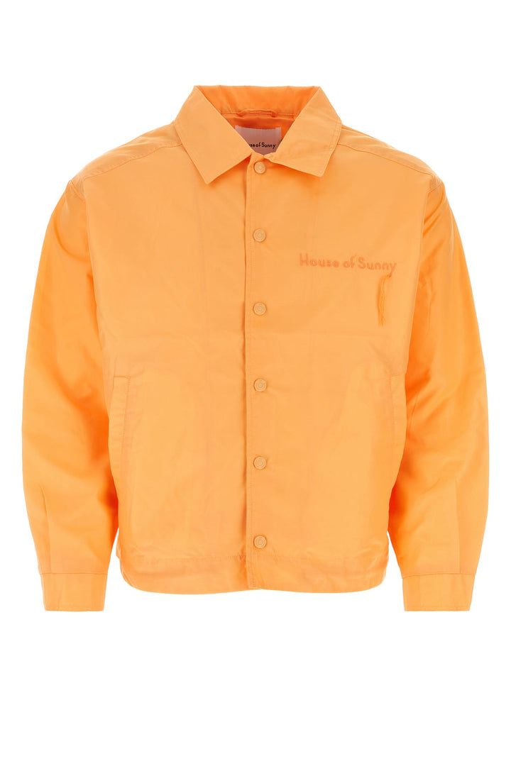 Pastel orange polyester Day Tripper windbreaker