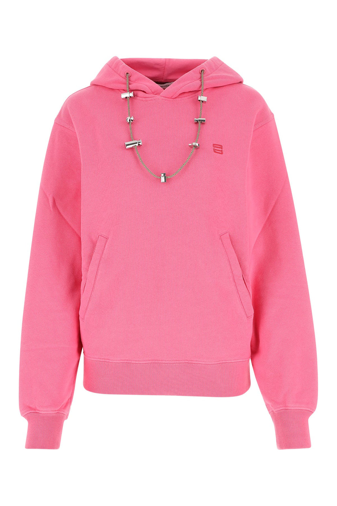 Dark pink cotton sweatshirt