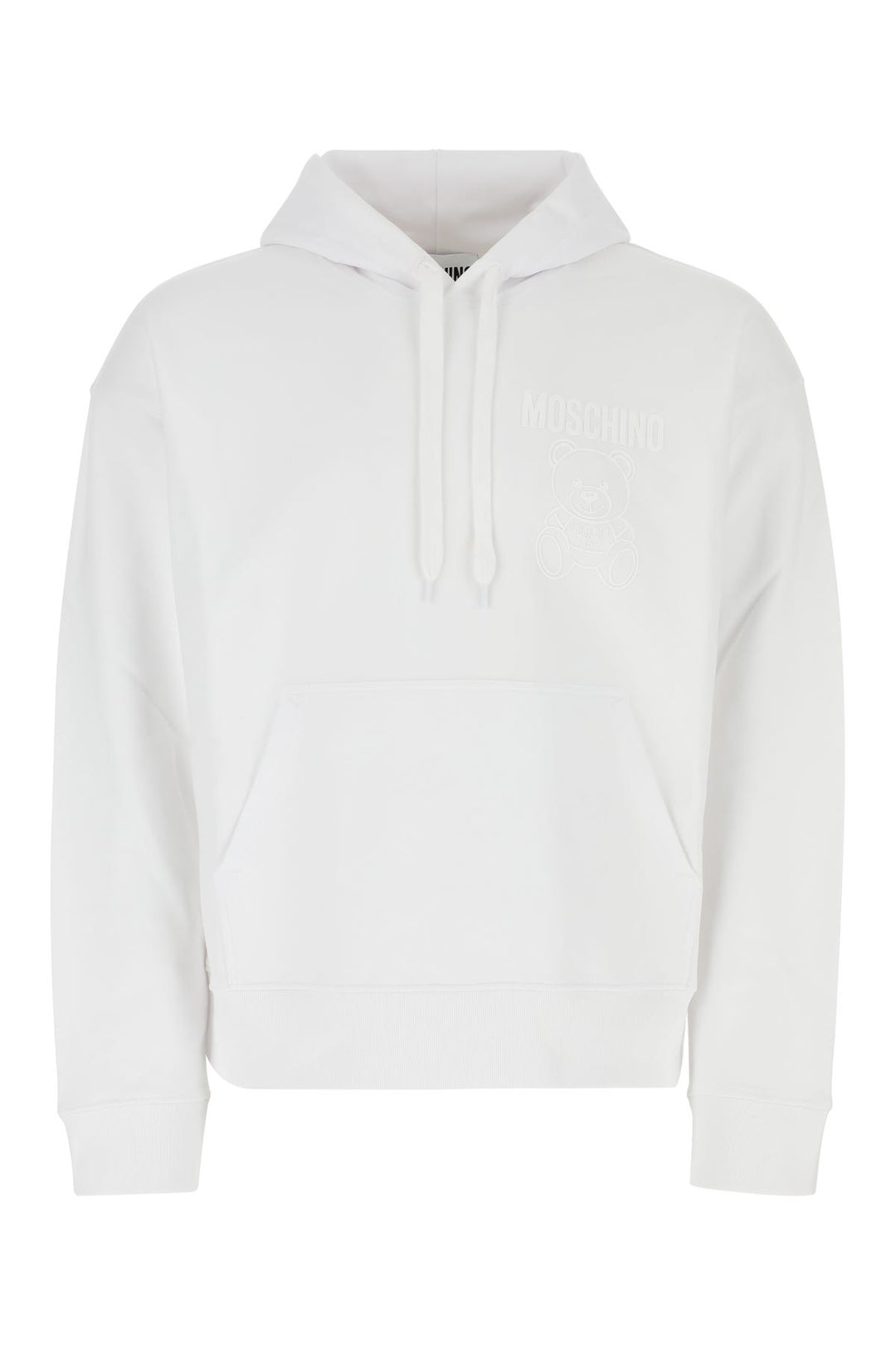 White cotton sweatshirt