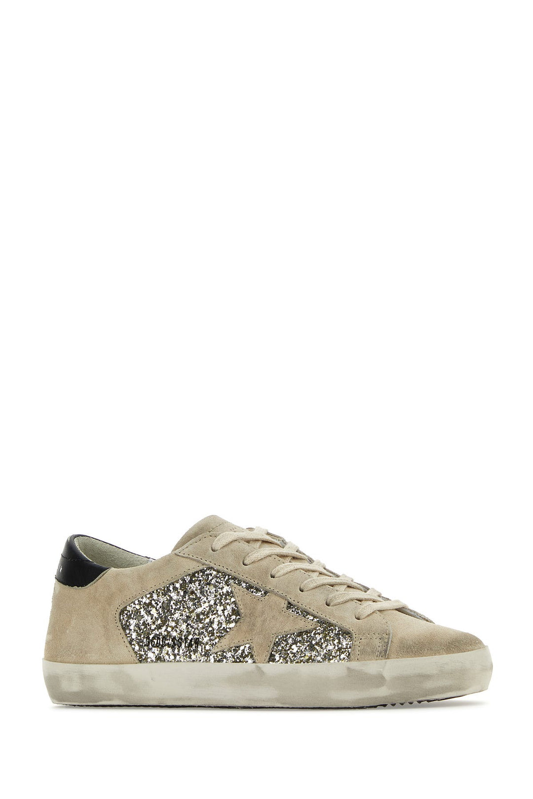 Multicolor suede and fabric Super Star Double Quarter sneakers