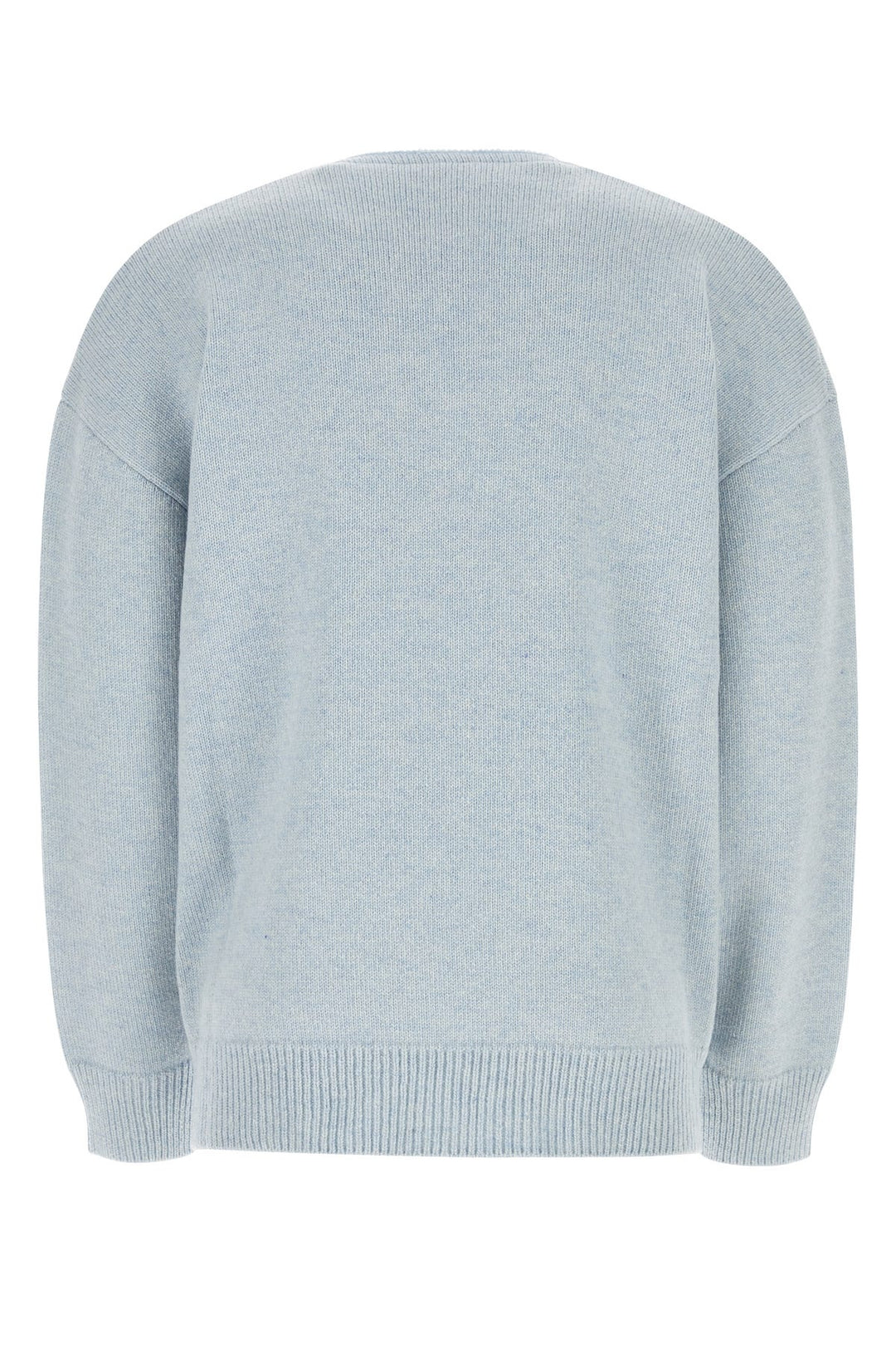 Light-blue wool oversize sweater