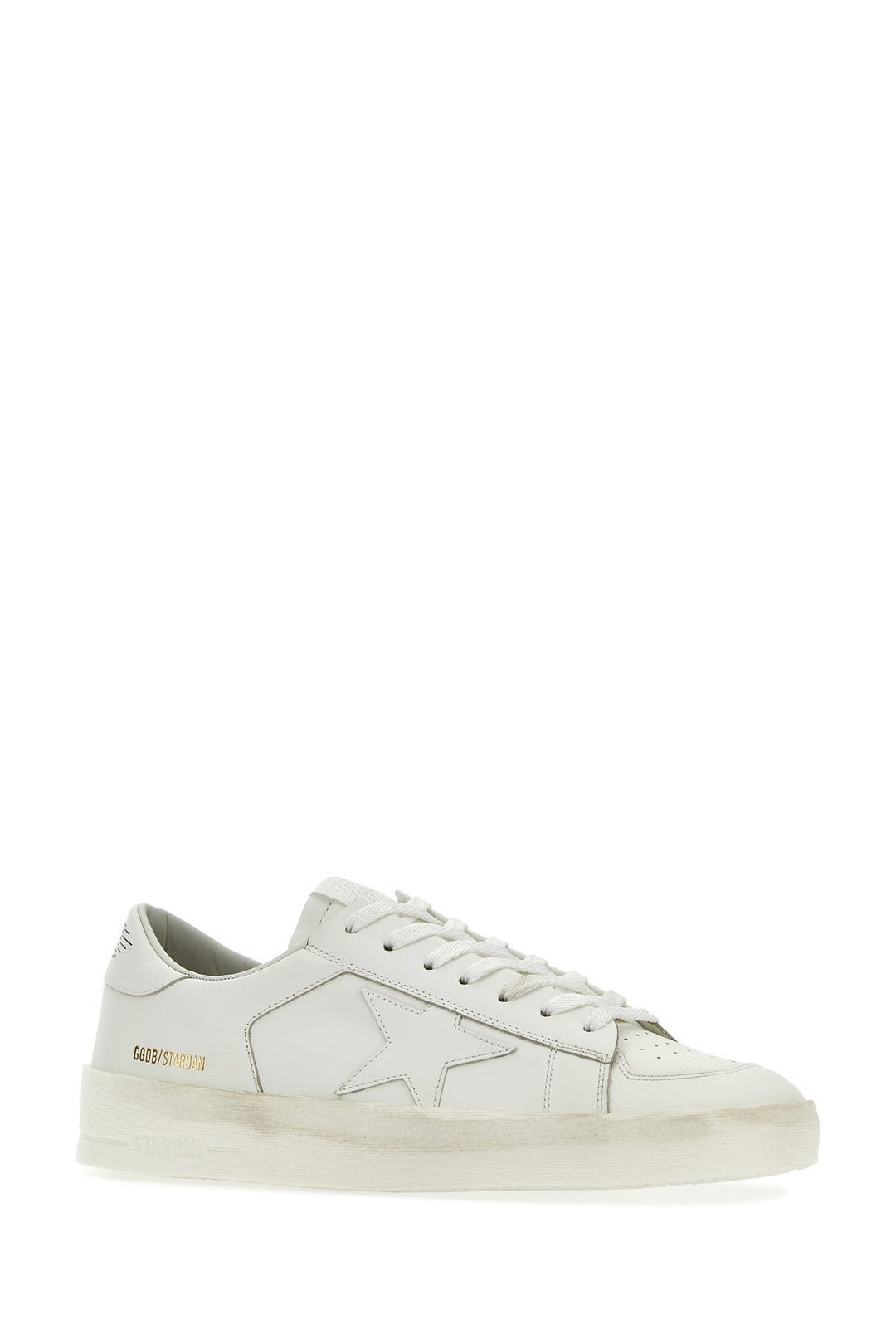 White leather Stardan sneakers