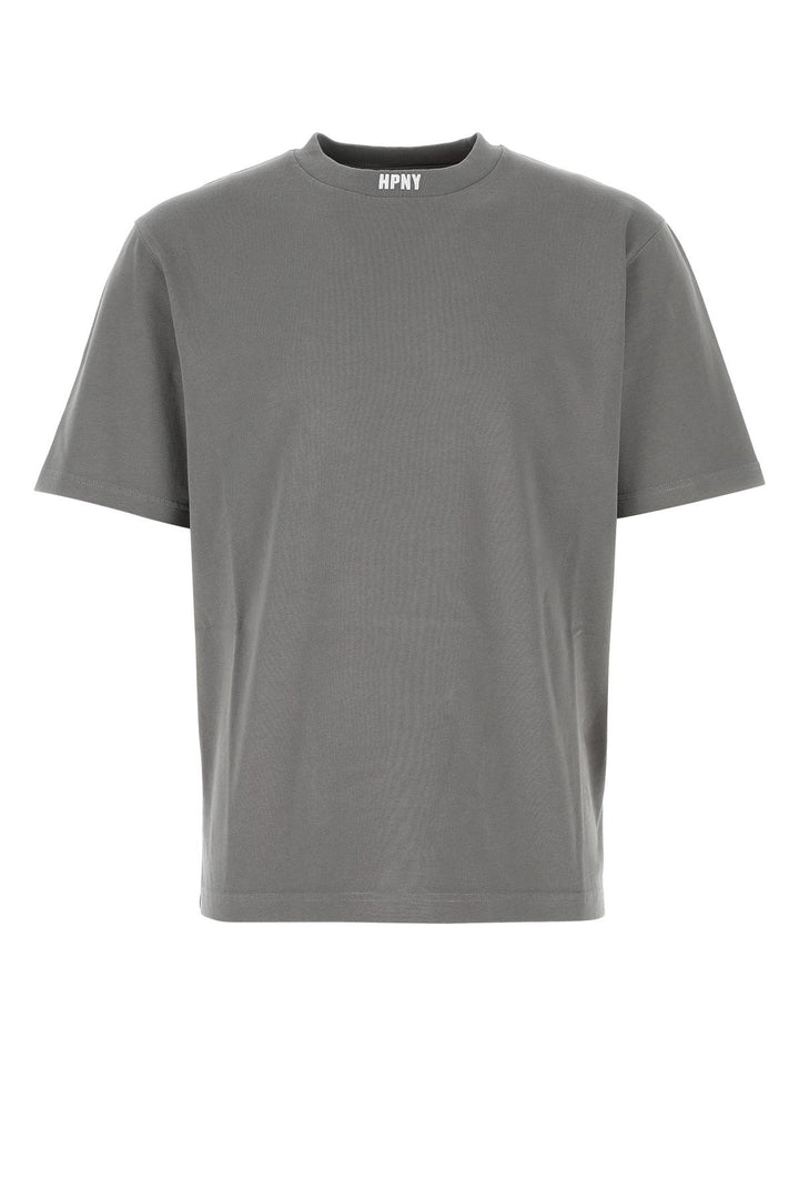 Grey cotton oversize t-shirt