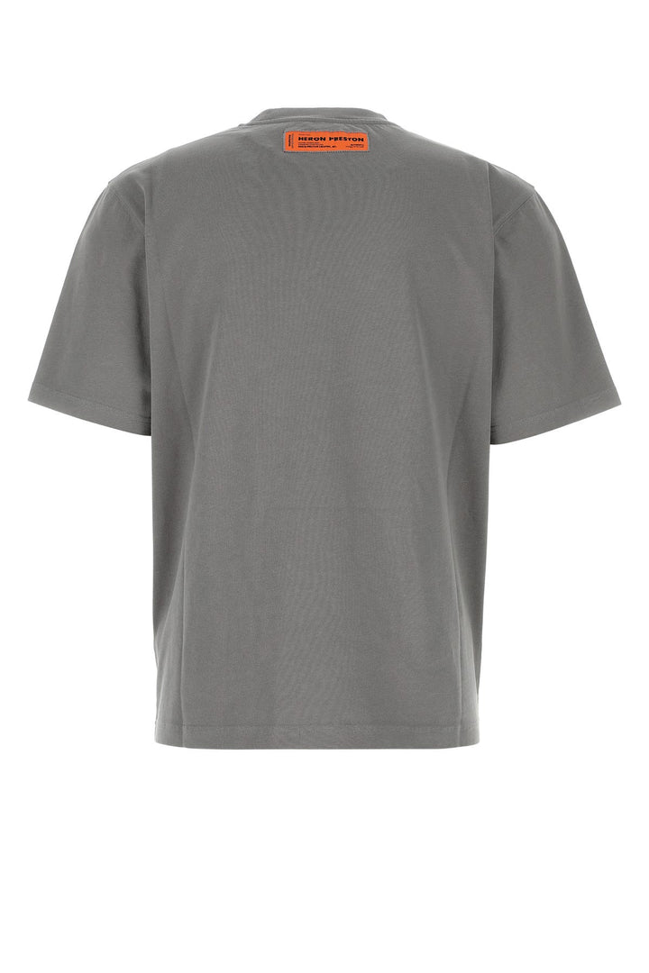 Grey cotton oversize t-shirt