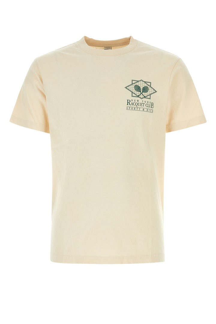 Sand cotton t-shirt