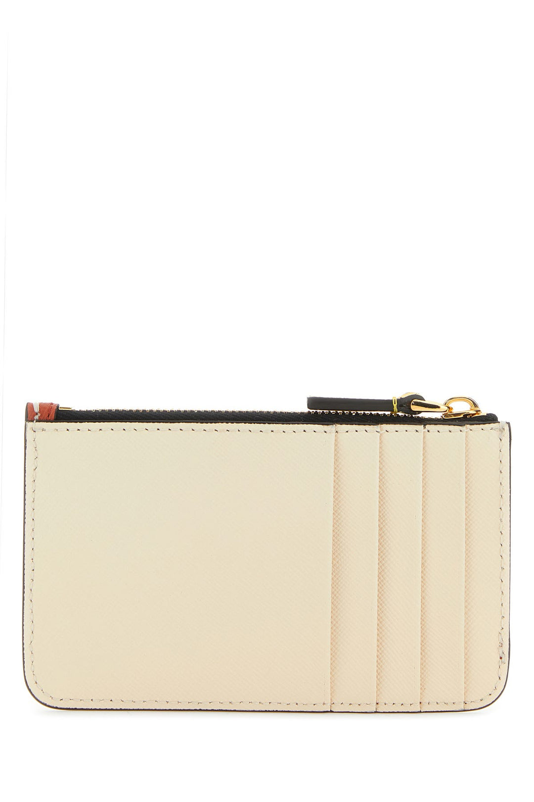 Multicolor leather card holder