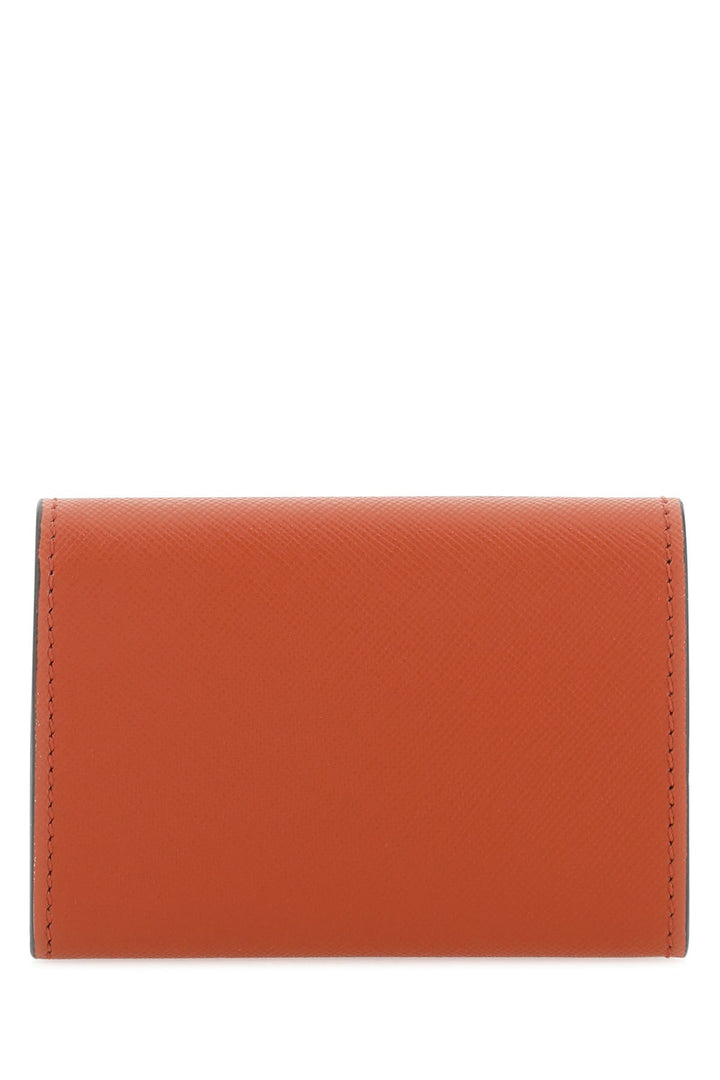 Multicolor leather wallet