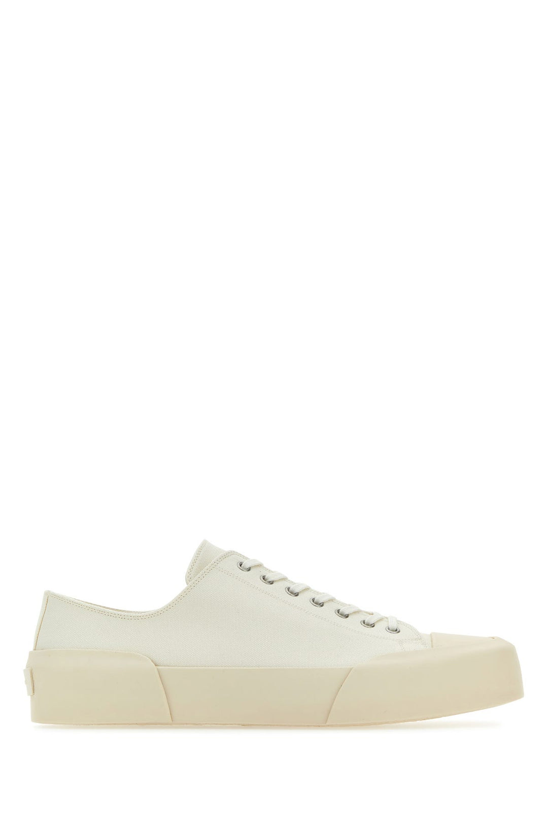 Ivory canvas sneakers