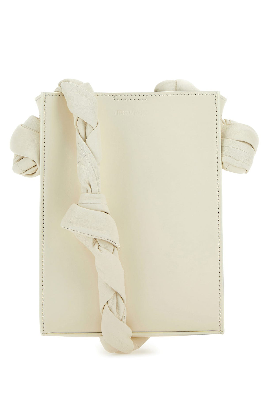 Ivory leather Tangle shoulder bag