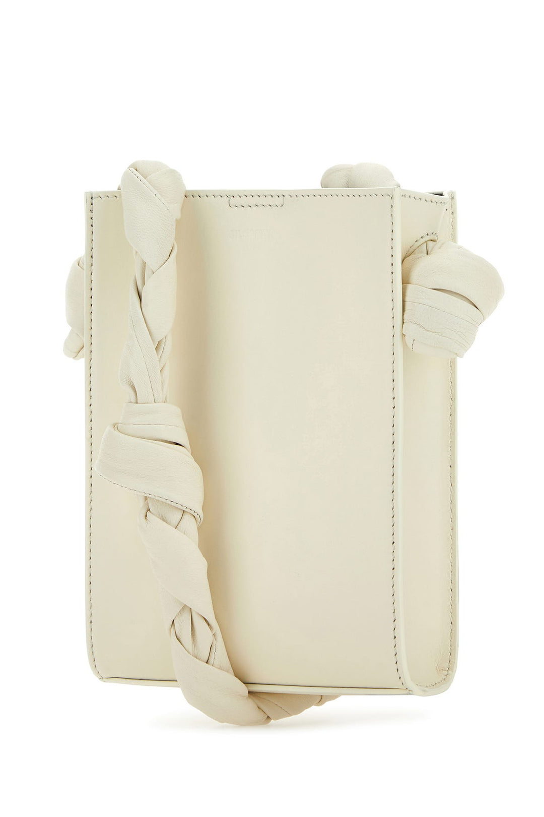 Ivory leather Tangle shoulder bag