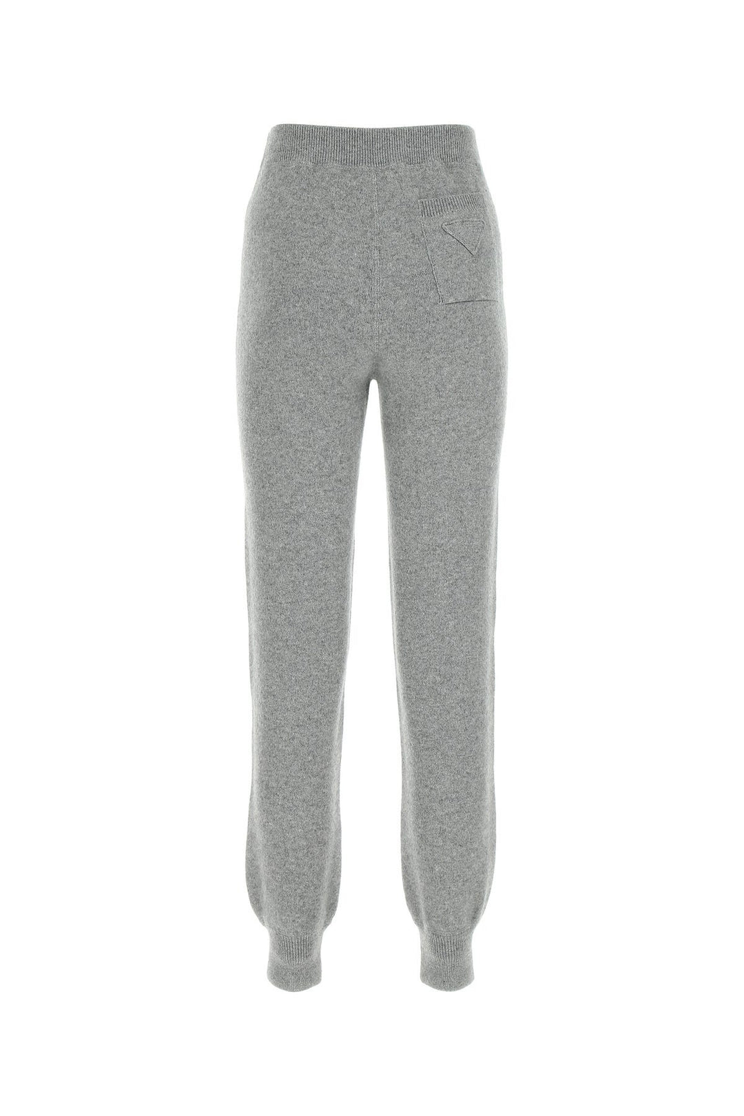 Grey cashmere joggers