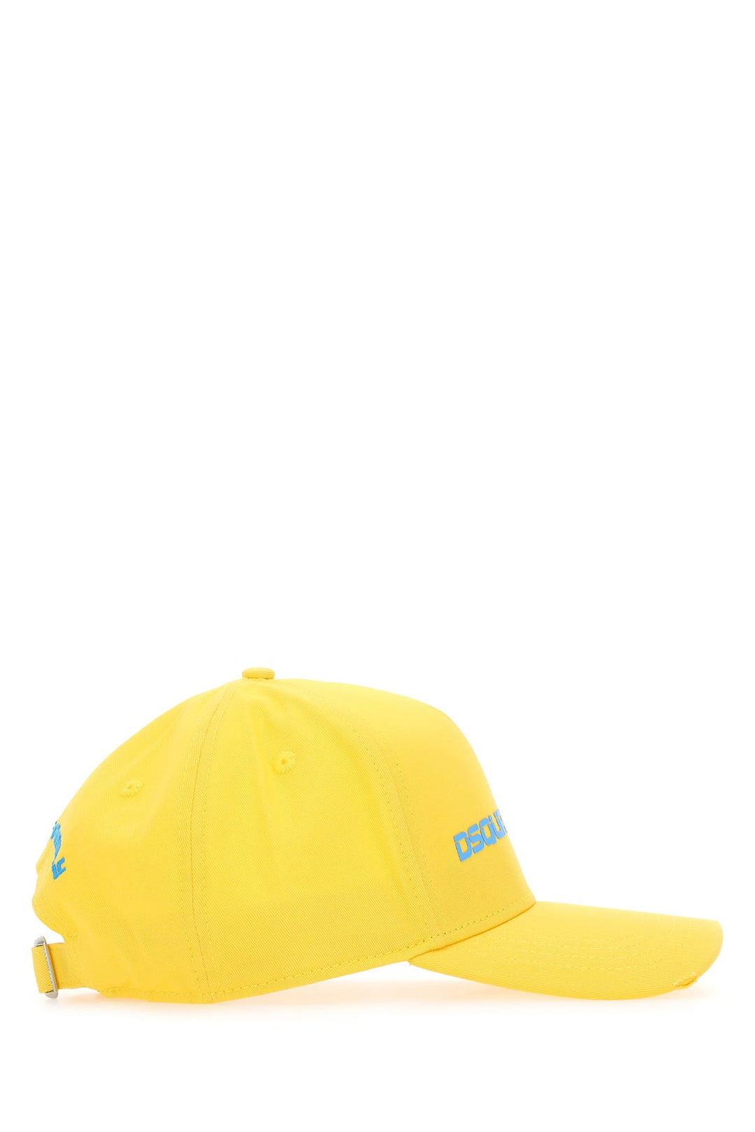 Yellow cotton baseball cap