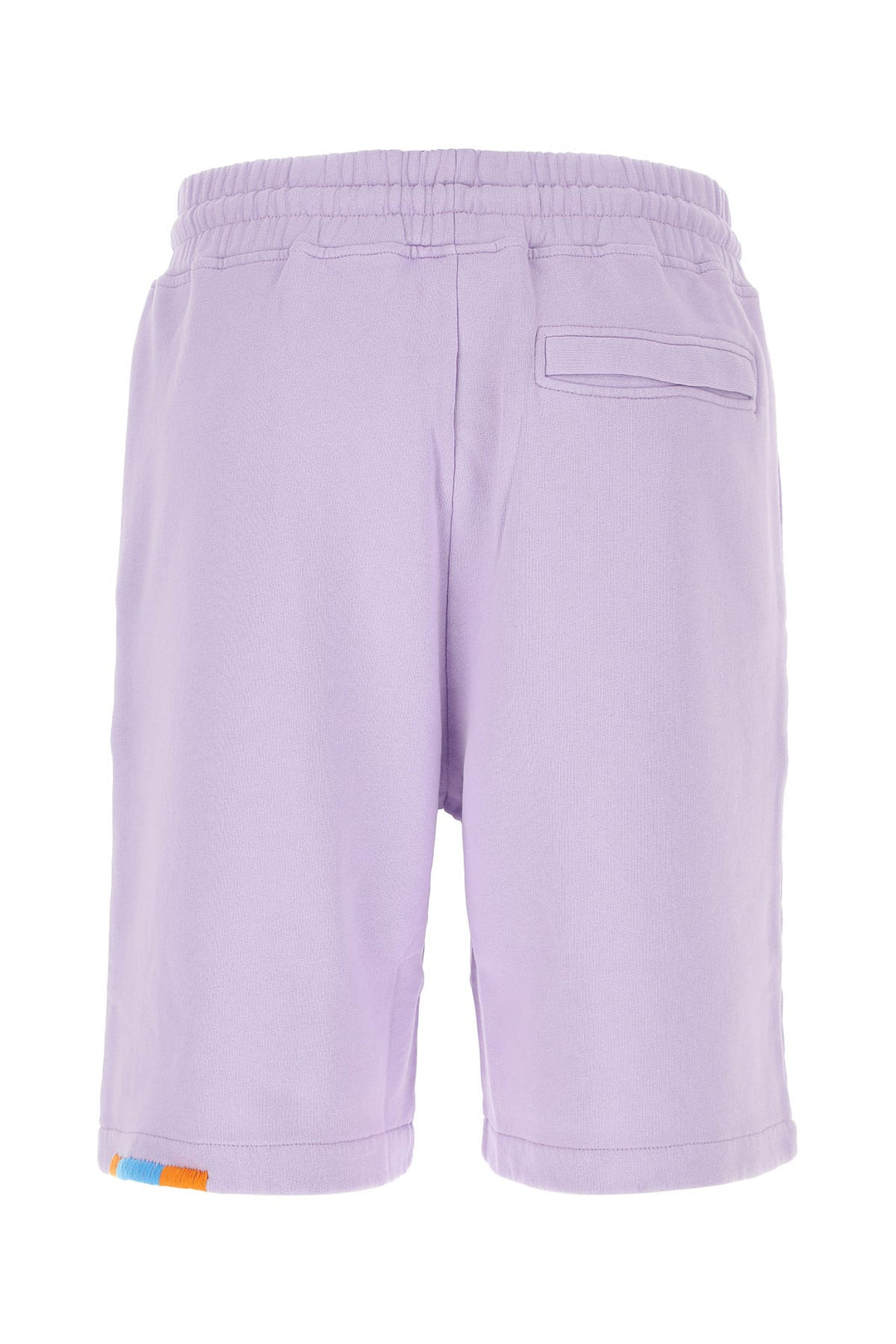 Lilac cotton bermuda shorts