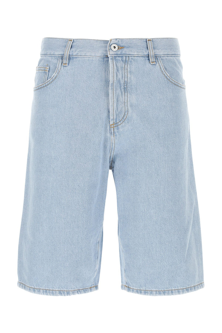 Denim bermuda shorts