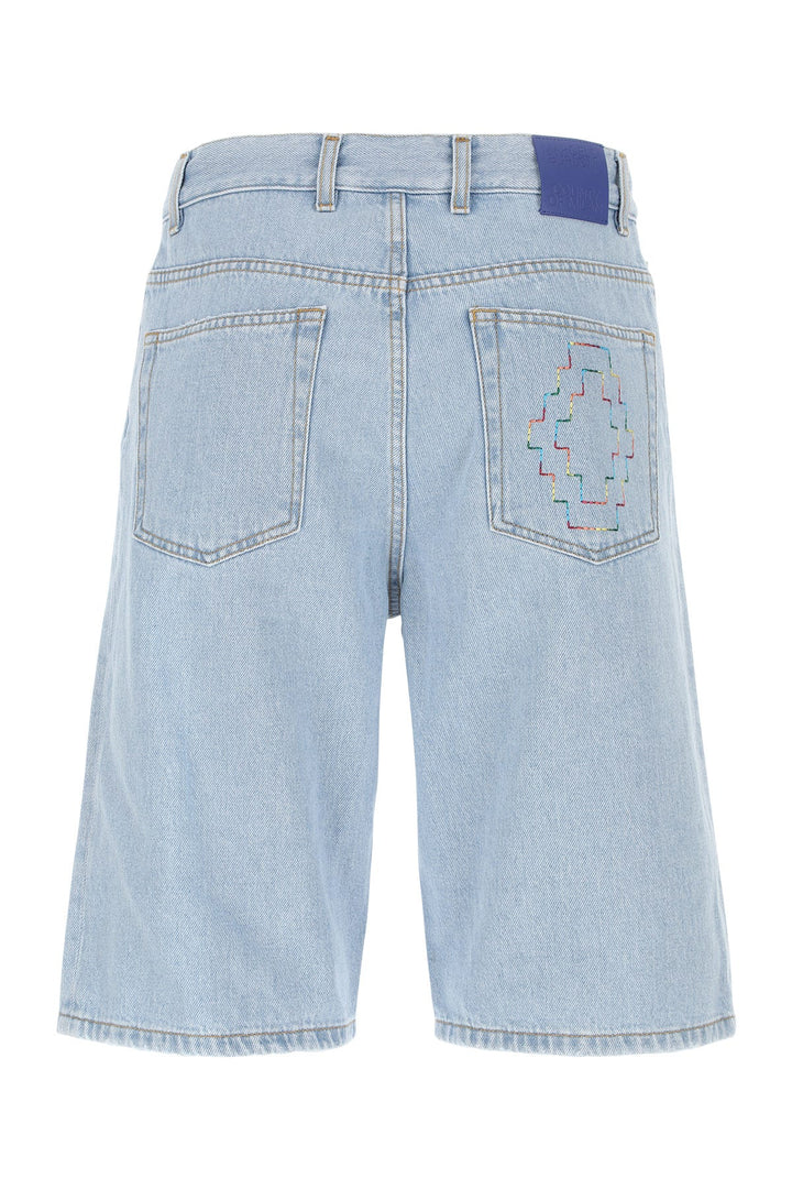 Denim bermuda shorts