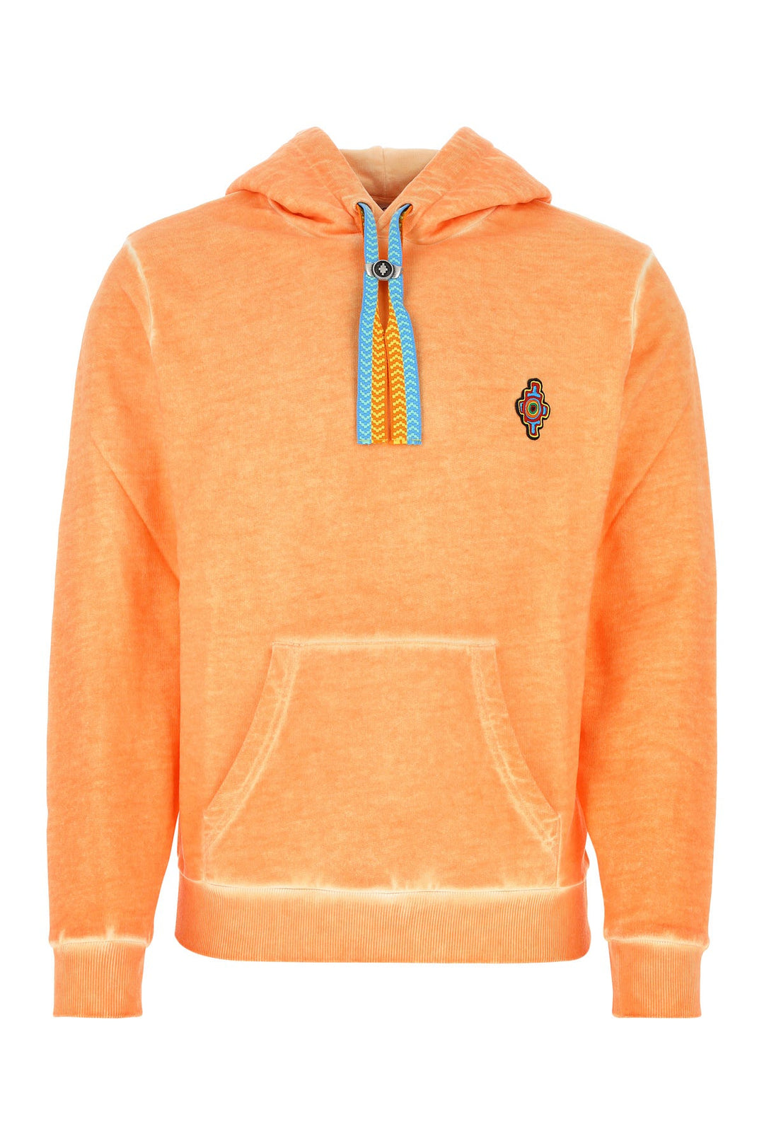 Orange cotton sweatshirt