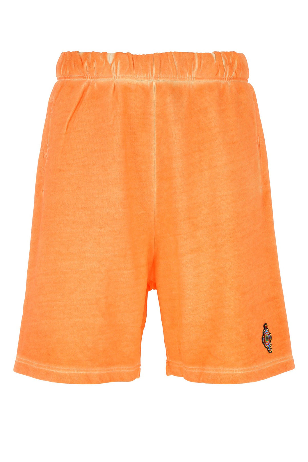 Orange cotton bermuda shorts