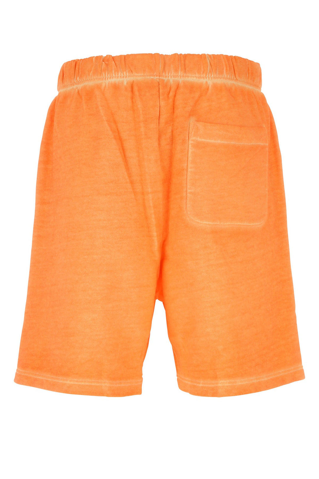 Orange cotton bermuda shorts