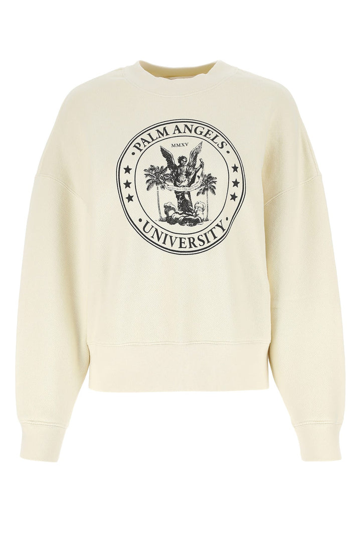 Sand cotton oversize sweatshirtÂ 