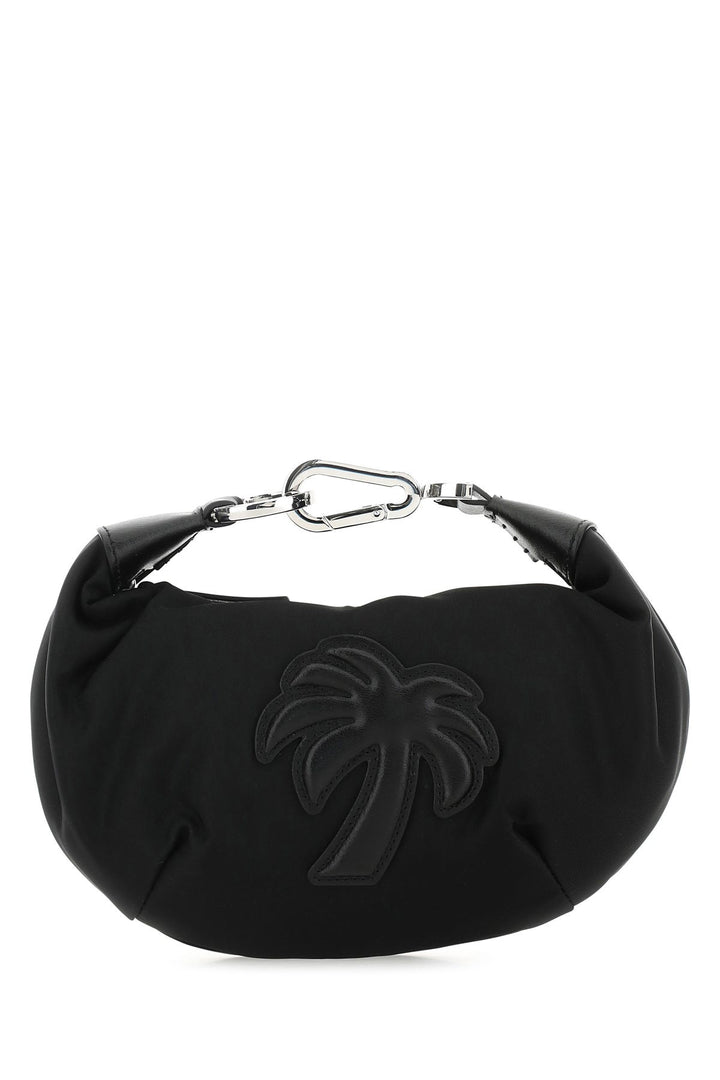 Black fabric Big Palm handbag