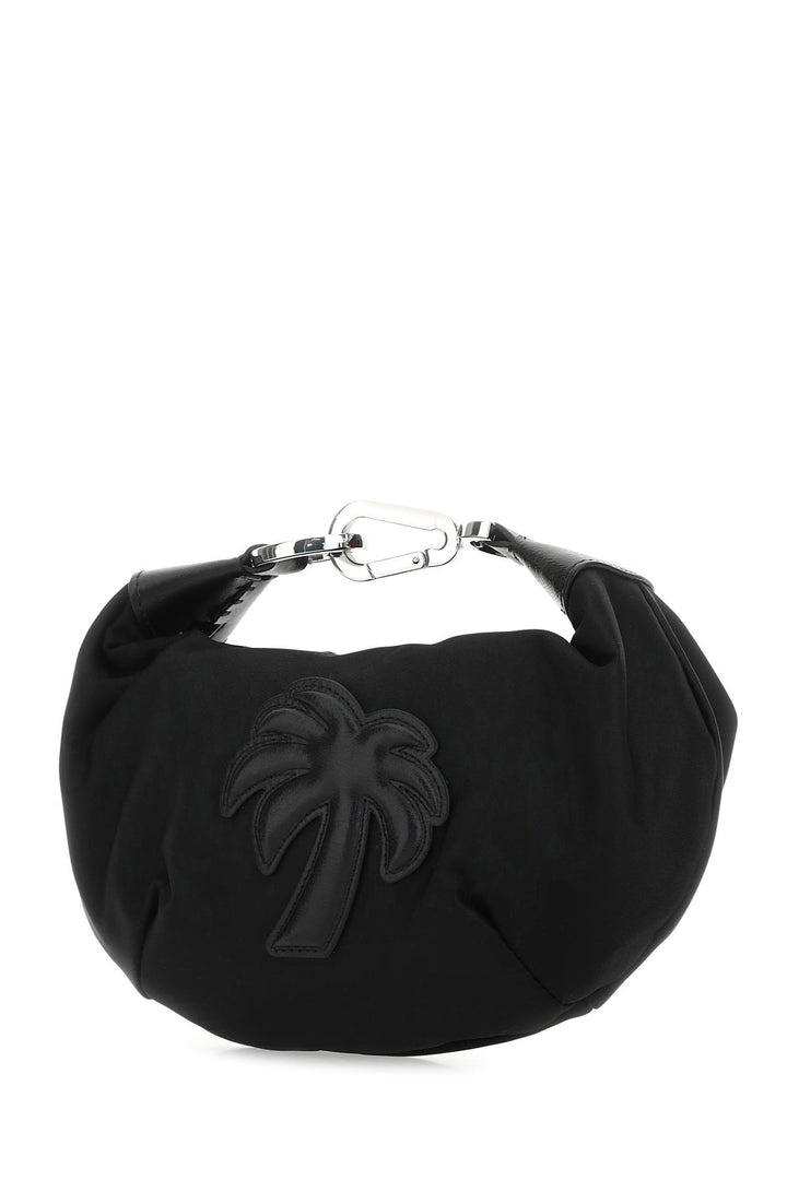 Black fabric Big Palm handbag