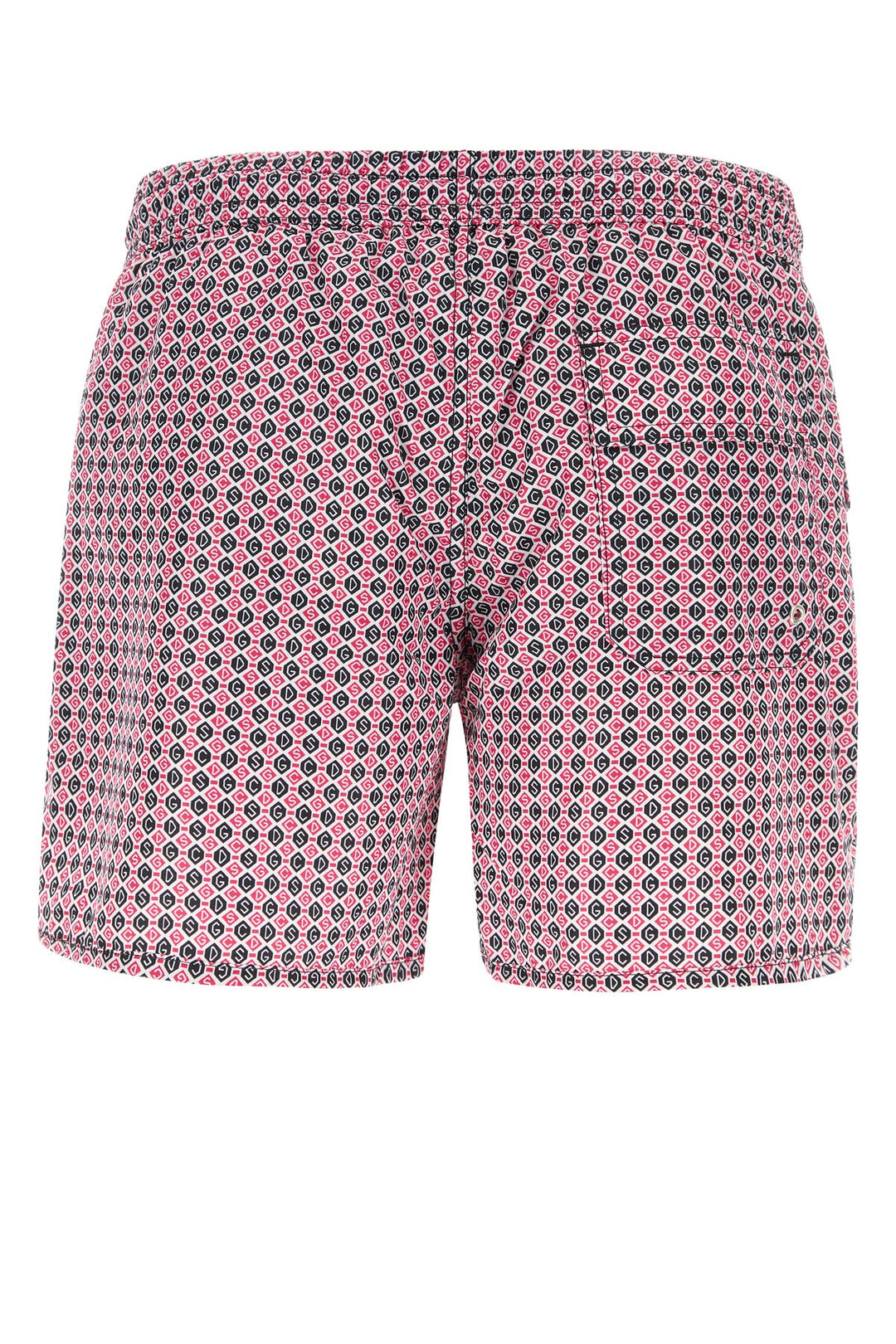 Printed polyester swimming shorts