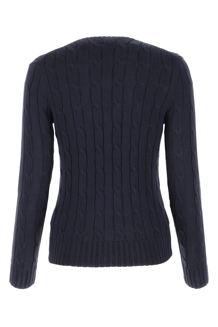 Dark blue cotton sweater