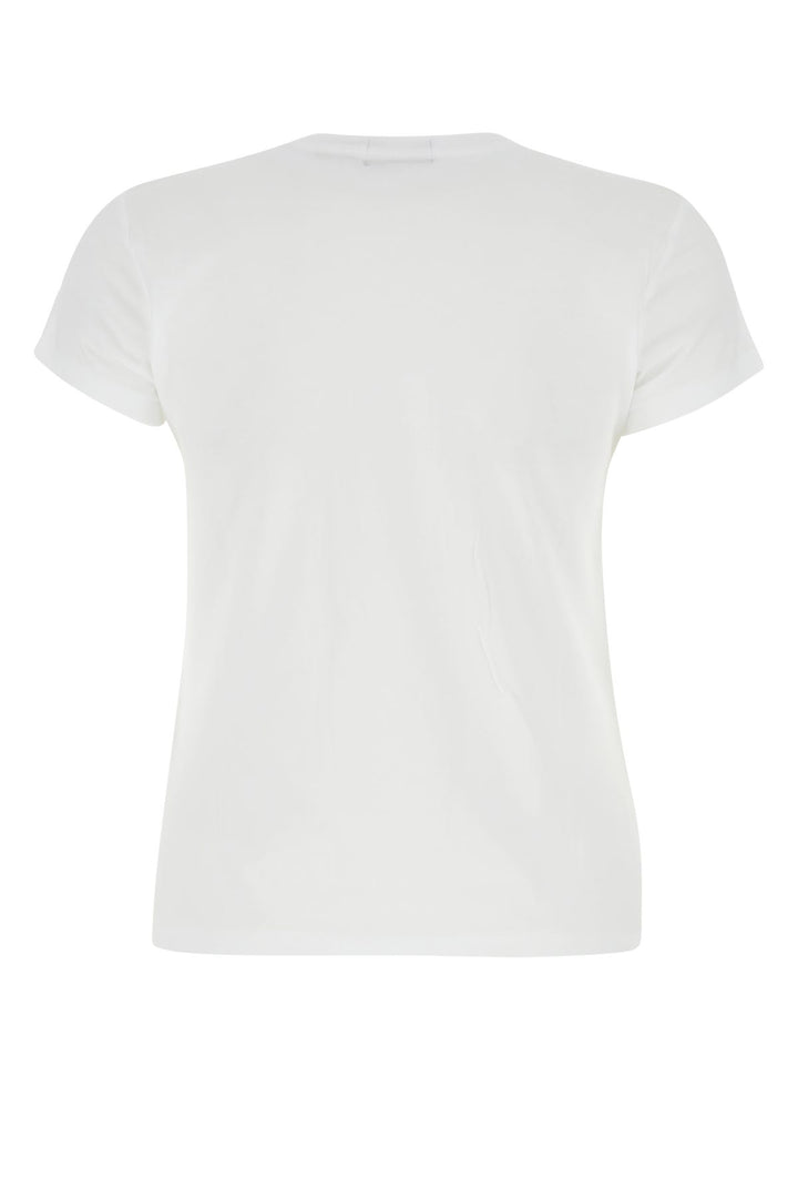 White cotton t-shirt