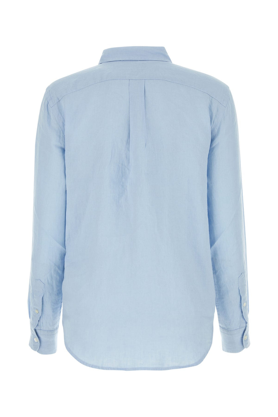 Light-blue linen shirt