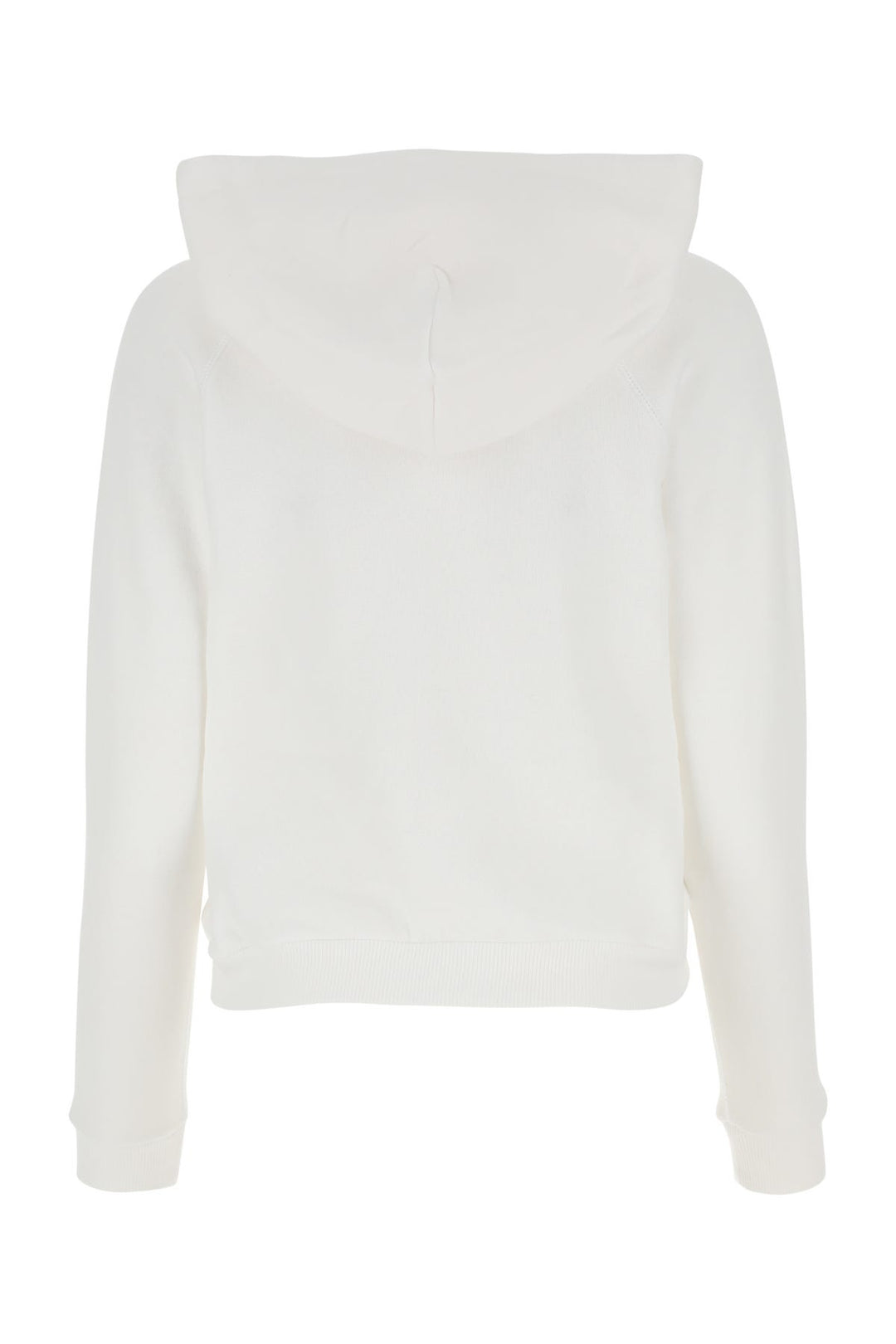 White cotton sweatshirt