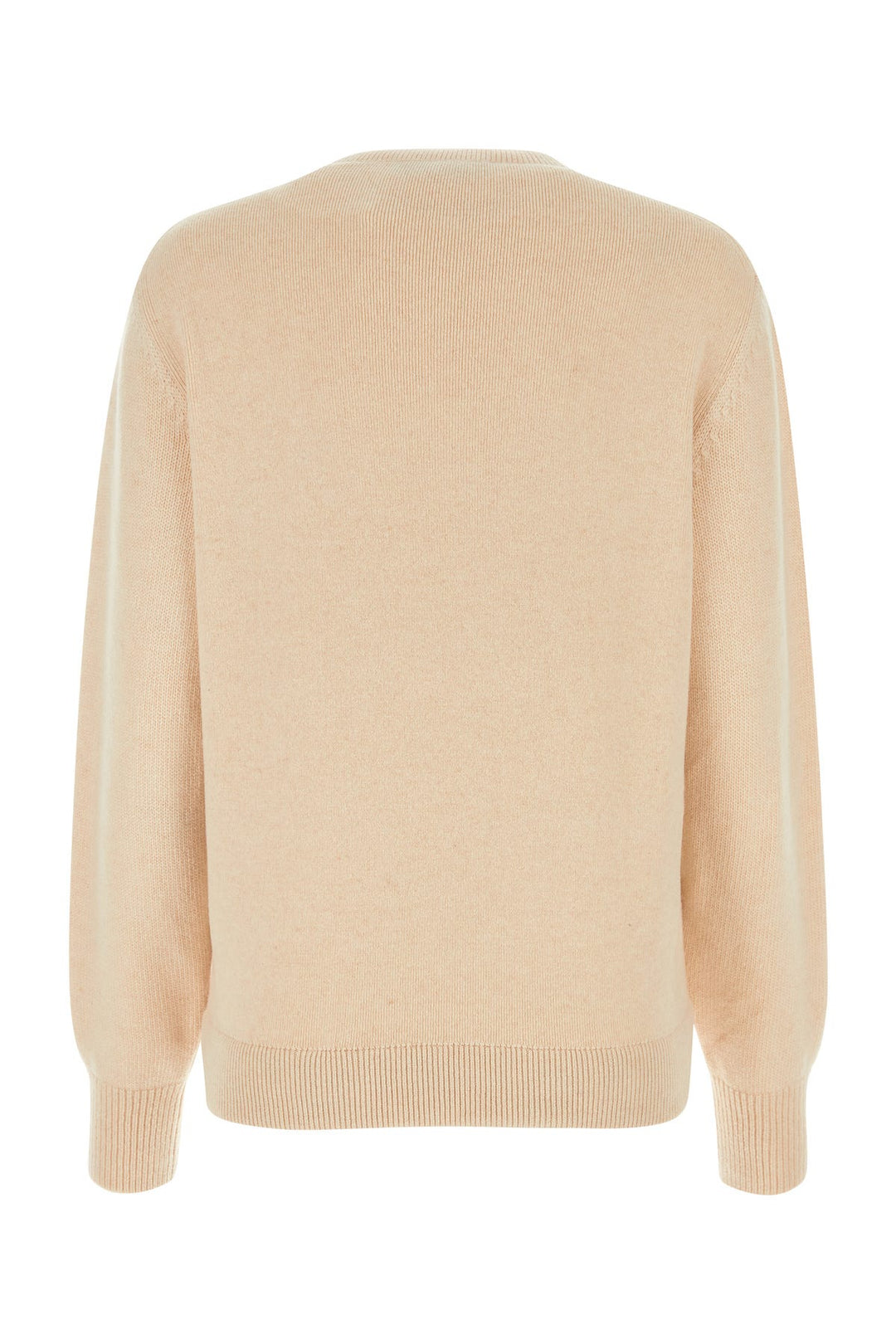 Sand stretch wool blend sweater