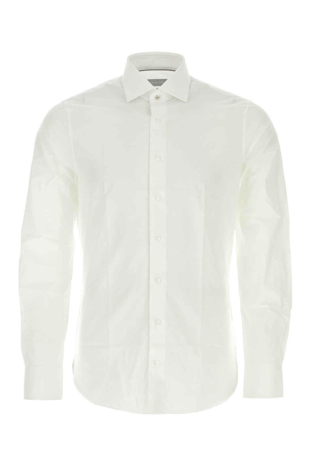 White stretch cotton shirt