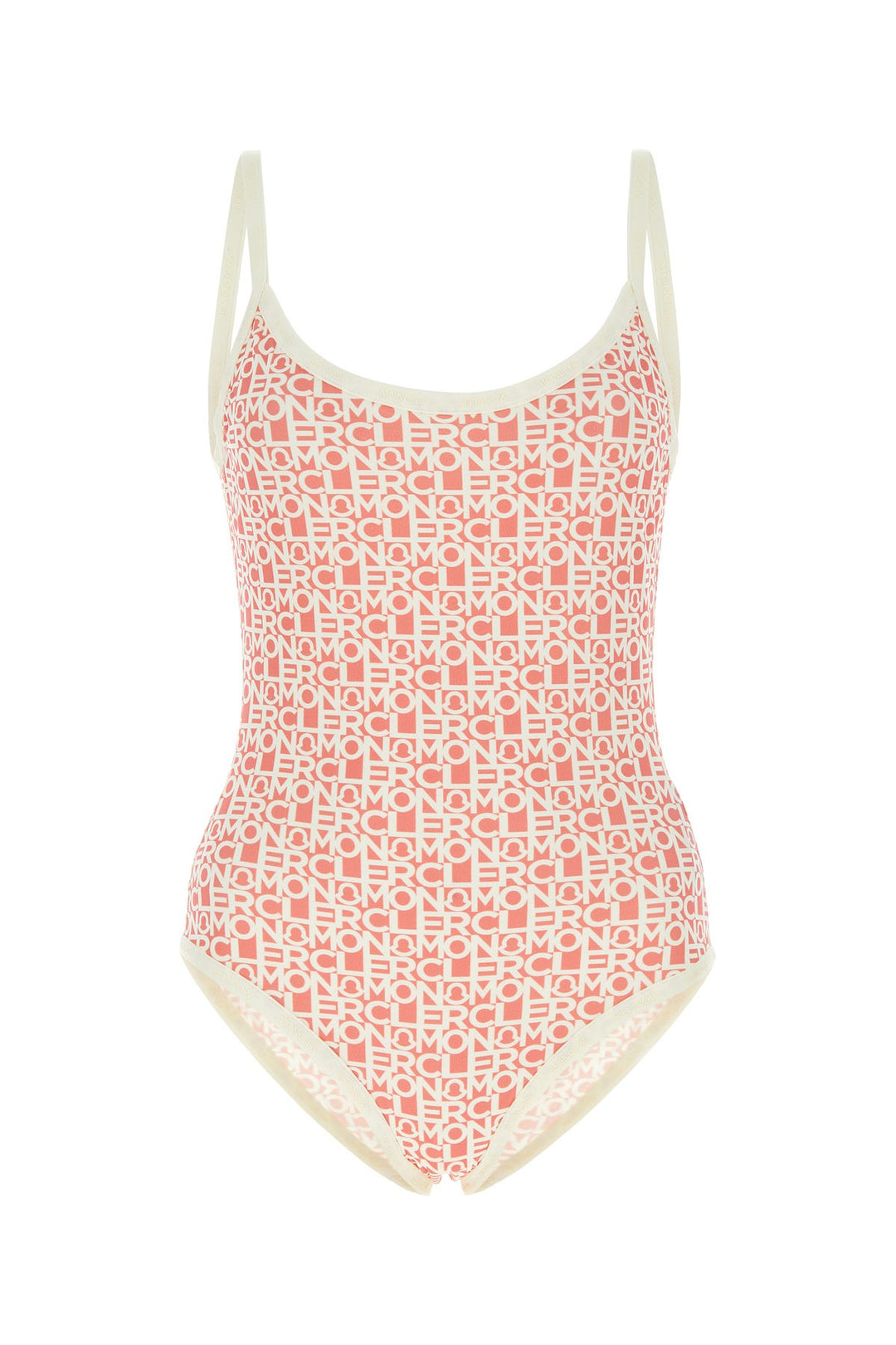 Printed stretch nylon swimsuit