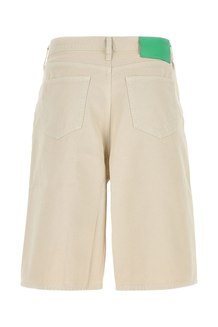 Sand cotton bermuda shorts