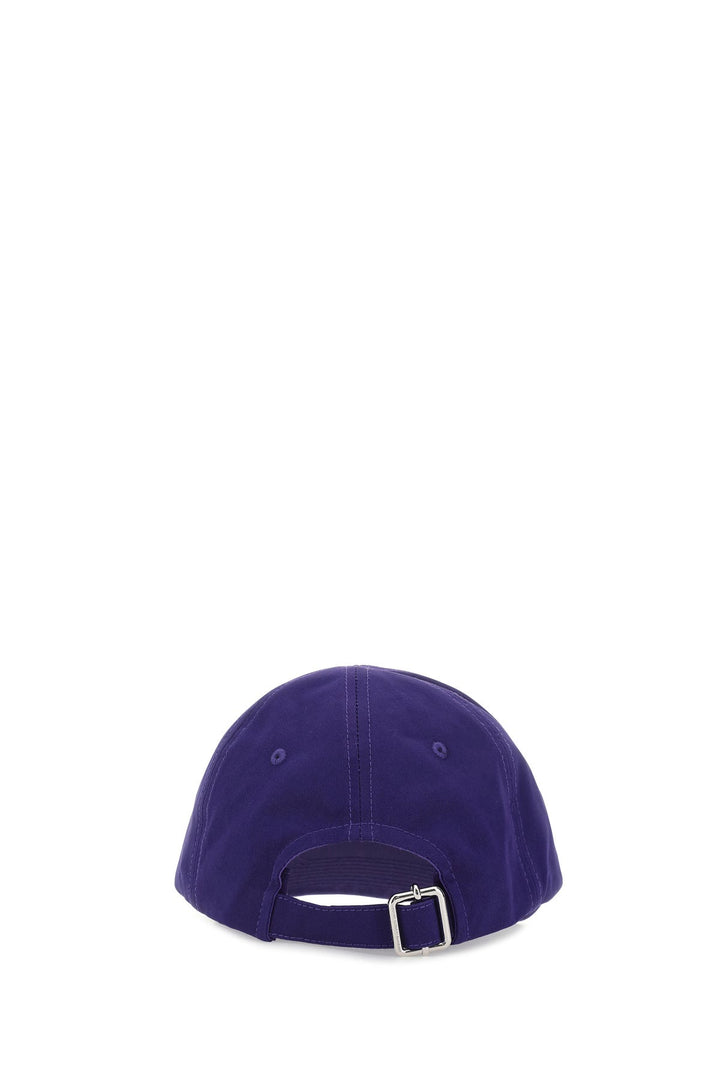 Purple cotton baseball cap