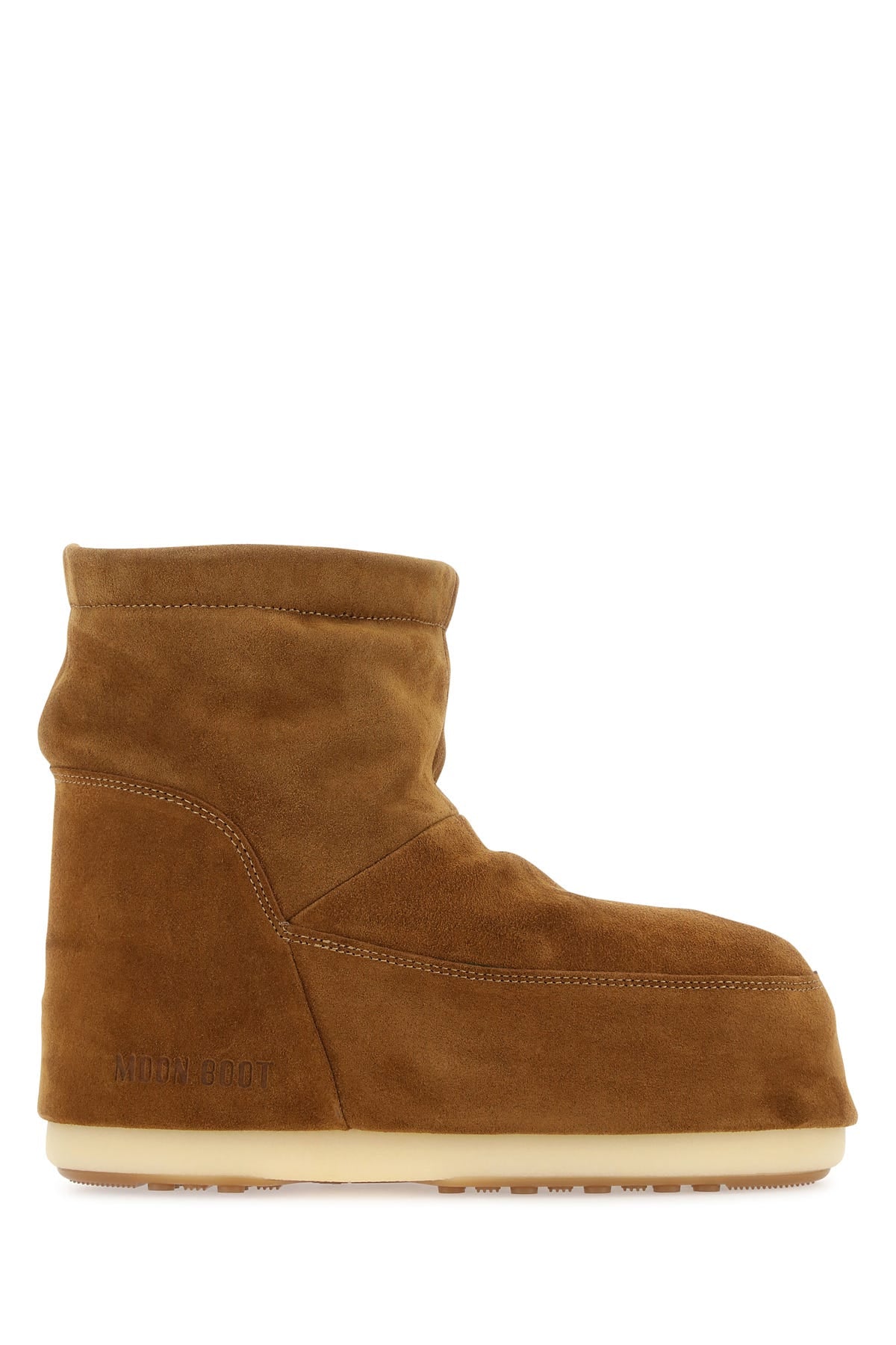 Camel suede Icon Low ankle boots