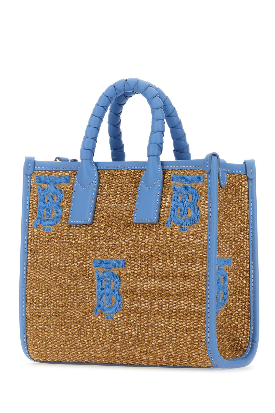 Raffia mini Freya handbag