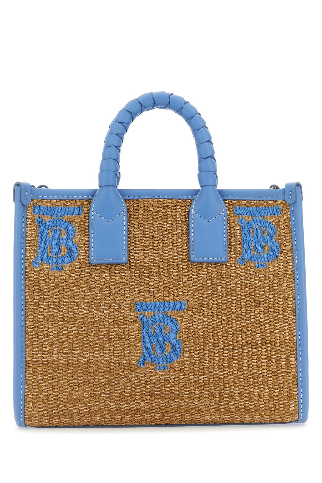 Raffia mini Freya handbag