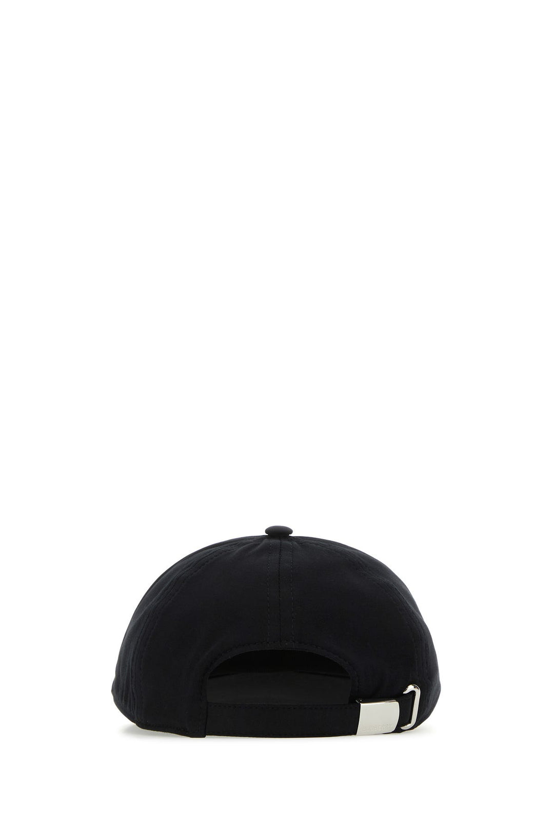 Black cotton baseball cap