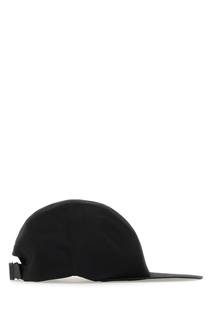 Black nylon Stealth baseball cap