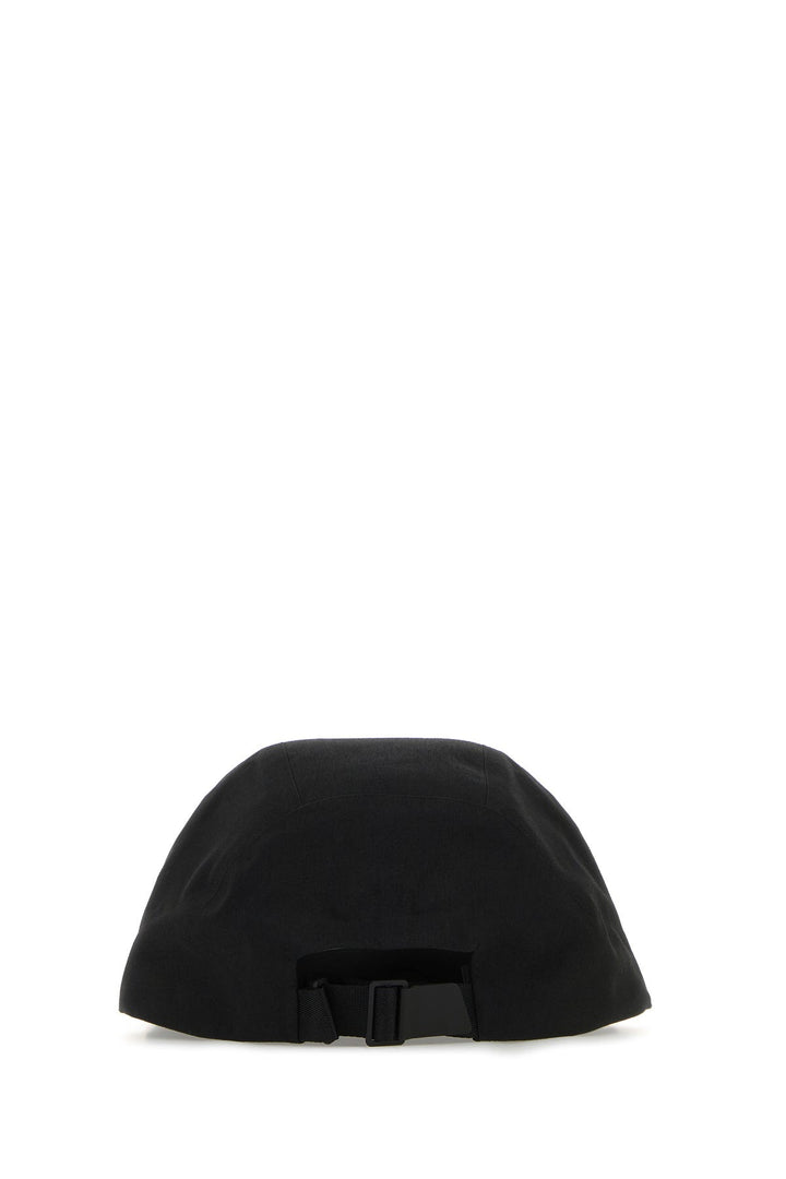 Black nylon Stealth baseball cap